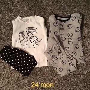 24 mon 2 piece pjs